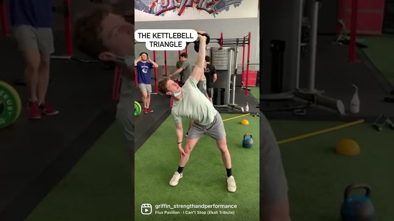 Kettlebell triangle exercise deals