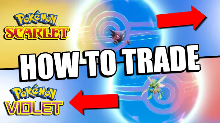 HOW TO TRADE in Pokemon Scarlet and Violet