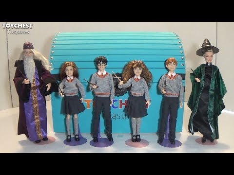 Toy Review HARRY POTTER DOLLS from Mattel COMPLETE COLLECTION