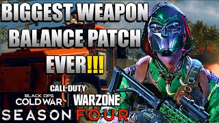 Huge Mid Season Patch Notes Change 35+ Weapons in Warzone | Huge Nerfs/Buffs That Change the Meta