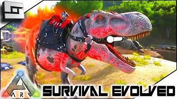 ALPHA TREX TAMING! Modded ARK: Extinction Core E11 ( Ark Survival Evolved Gameplay )