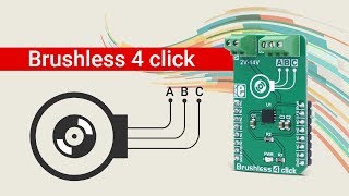 Brushless 4 click | a 3 phase sensorless BLDC motor driver