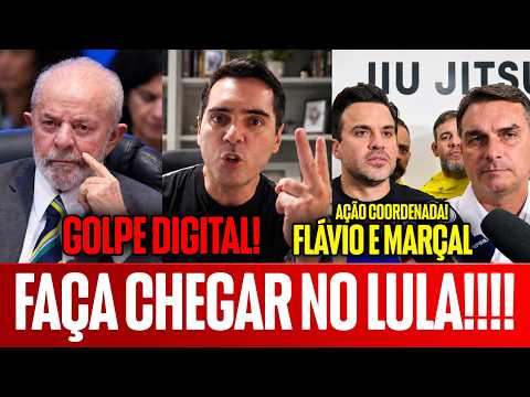 🔥FAÇA CHEGAR NO LULA! Thiago dos Reis EXPÕE GOLPE DIGITAL “MARÇAL” pró-Flávio E AÇÃO COORDENADA!🔥