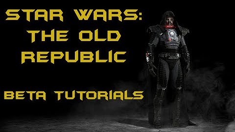 Character Creation | Star Wars: The Old Republic Beta