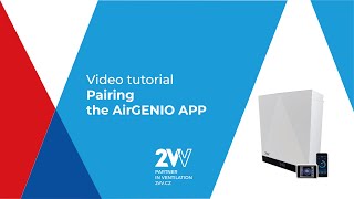 2Vv Tutorials Pairing The Airgenio App