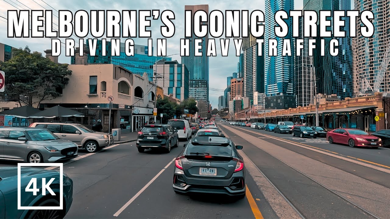 Melbourne's Iconic Streets: Hawthorn to CBD- Melbourne Australia 4K Drive