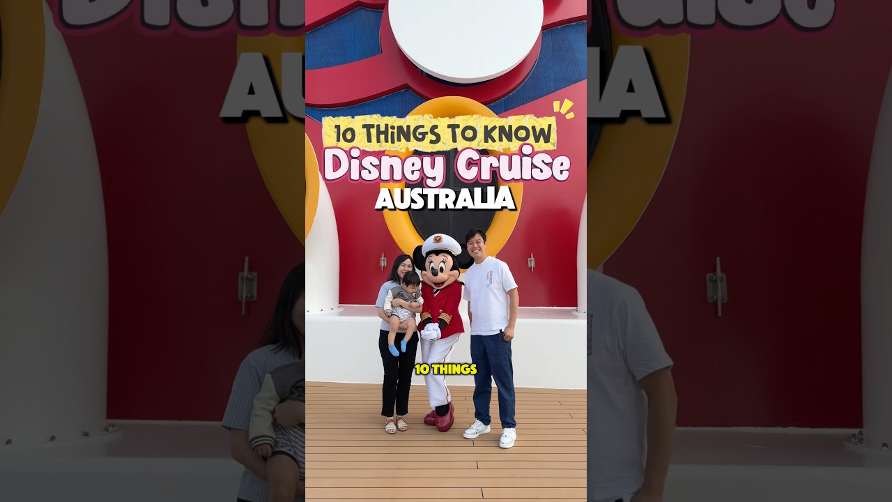 Что нужно знать ПЕРЕД тем, как отправиться в круиз Disney Cruise Australia🚢