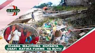 Vijana wajitowa kufanya usafi katika fukwe ya buyu