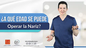 ¿A qué edad cambia de forma la nariz de un niño?