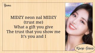 ITZY – 'Trust Me / MIDZY (English Ver.)' Lyrics