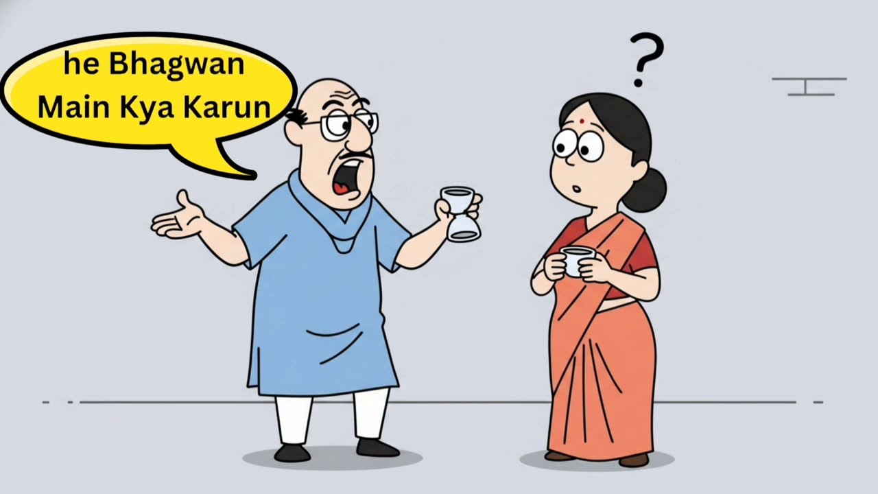 So Funny! 😂 CrazyComicChat Comic Intro | Desi Cartoon Animation 