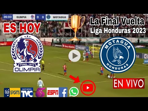 Olimpia vs. Motagua en vivo, donde ver, a que hora juega Olimpia vs ...