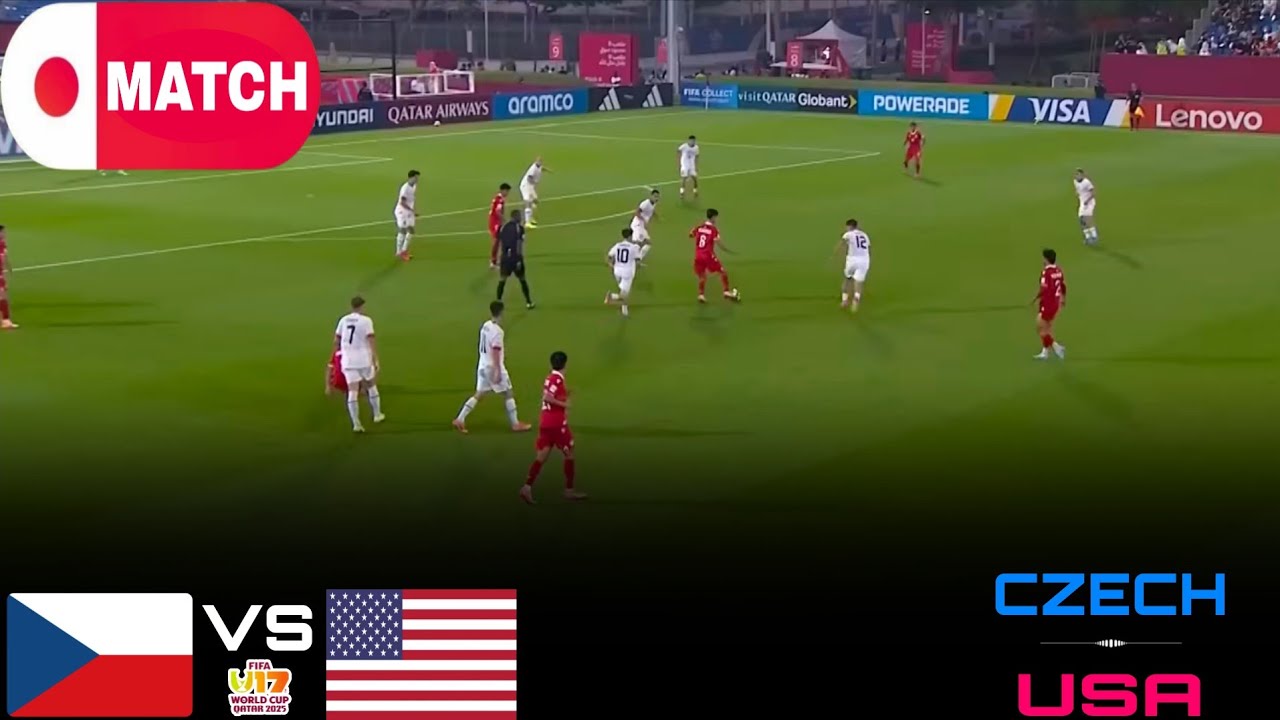 LIVE : Czech Republic vs United States Live Stream / FIFA U-17 World Cup Match - 2025