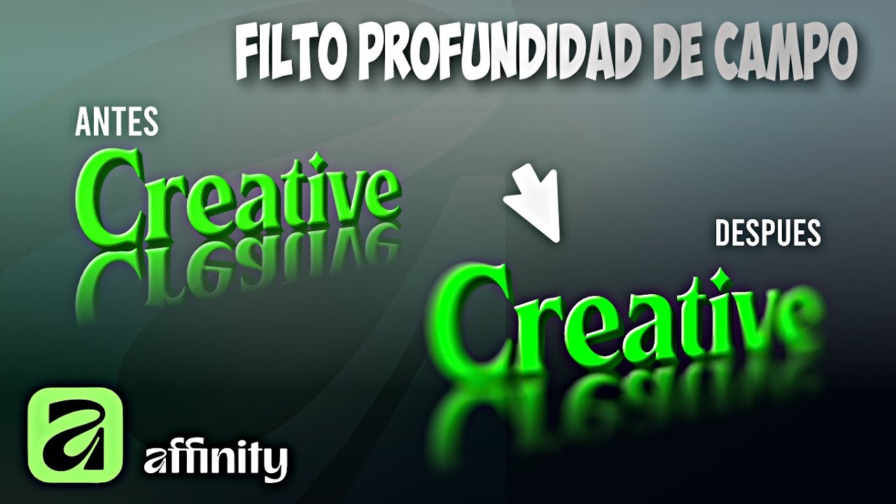 Фильтр глубины резкости в реальном времени в Affinity Designer 2026