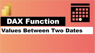how to calculate or summarize values between two dates using power bi dax function datesbetween
