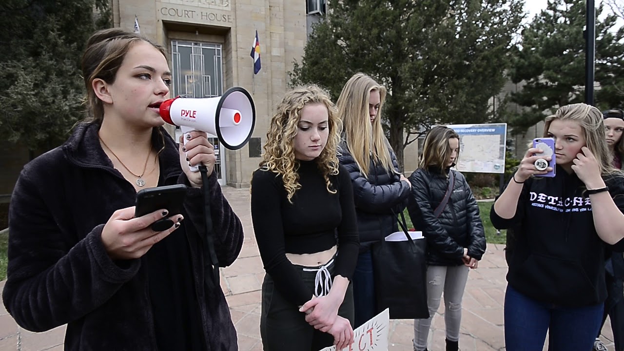Boulder Students Read the Names of Parkland Shooting Victims