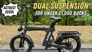 ACTBEST ZCOOL Dual Suspension Ebike Review