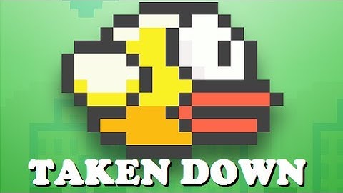 FLAPPY BIRD Being Taken Down! - (NO MORE FLAPPY BIRD)