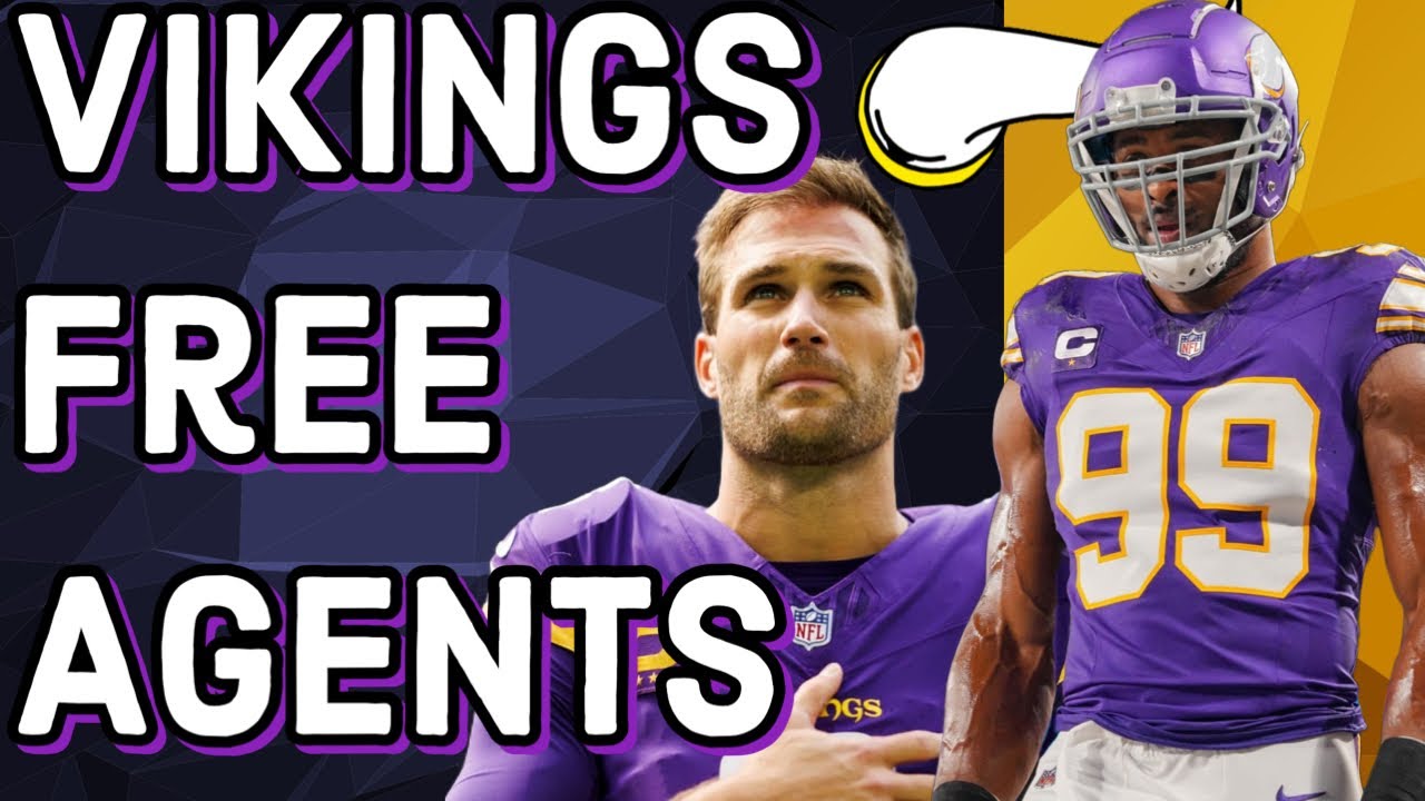 Vikings Pending Free Agents Review YouTube