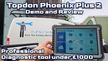 Topdon Phoenix Plus 2 Demo and Review. Professional Diagnostic tool for under £1000