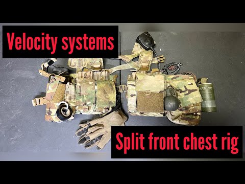 Velocity systems/mayflower split front chest rig - YouTube