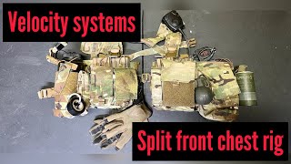 Velocity systems/mayflower split front chest rig