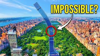 How New York Built the World's Thinnest 1,428 ft Skyscraper that You've Never Heard Of