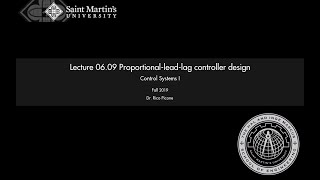 06.09 Proportional-lead-lag controller design