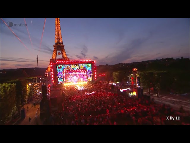 X fly 1D cablecam - UEFA euro 2016 - Fanzone
