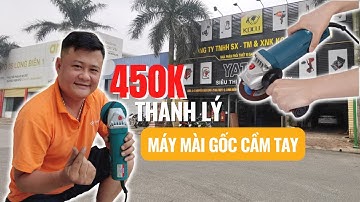Thanh lý 450K | Máy mài cầm tay BODA G8-100 620W - Máy mài góc (Lõi Đồng 100%)