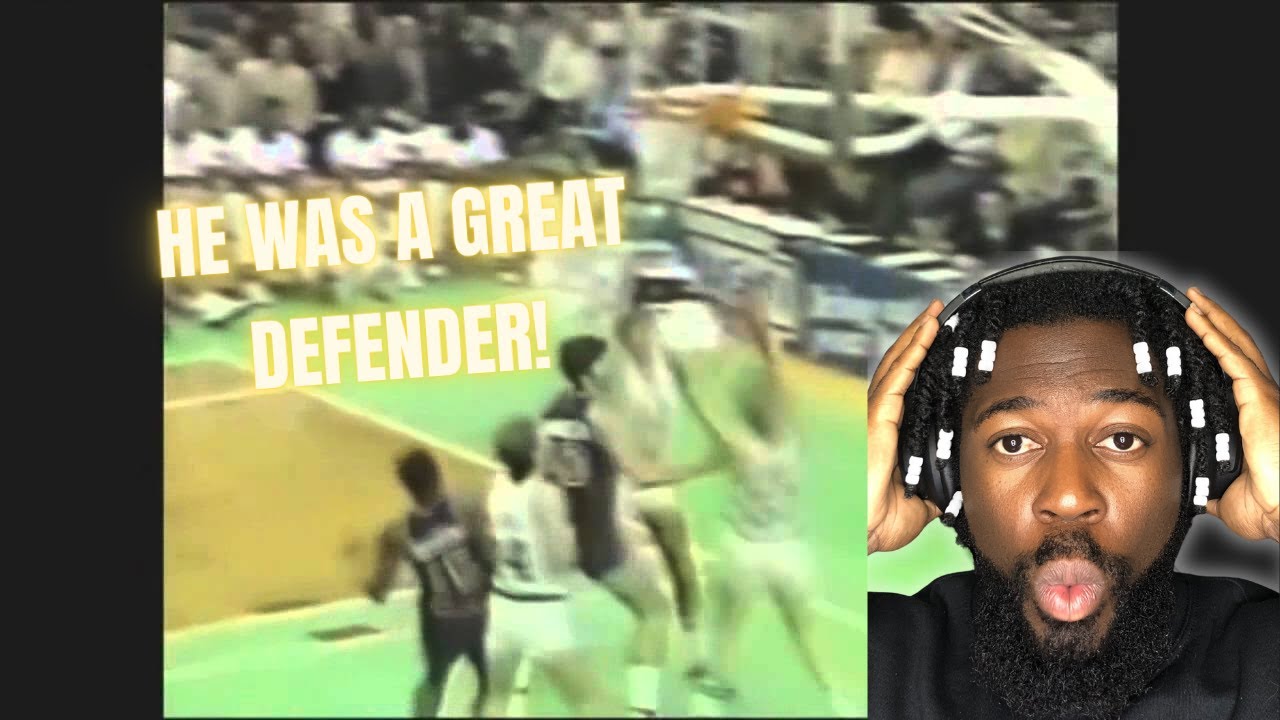 Kobe Bryant fan reacts to Larry Bird Defensive Impact with highlights