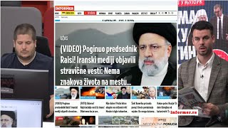 PRVE INFO - SVI DETALJI POGIBIJE IRANSKOG PREDSEDNIKA IBRAHIMA RAISIJA!