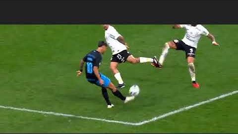 Pênalti Claríssimo não marcado para o Grêmio - CORINTHIANS X GRÊMIO