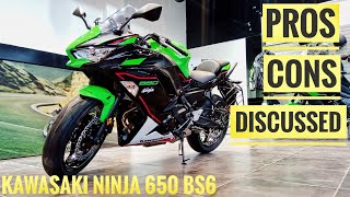 Ninja 650 BS6 | PROS & CONS DISCUSSED (HINDI)