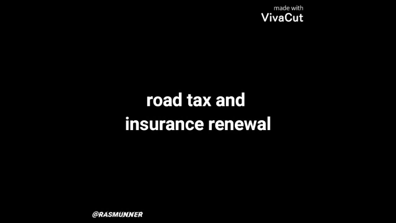 how to renew road tax and car insurance (brunei) YouTube