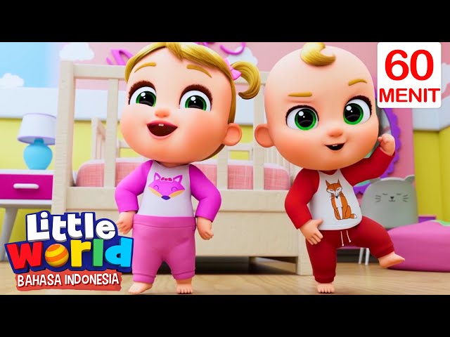 Aku Ingin Pakai Baju Sendiri | Little World Bahasa Indonesia | Kartun dan Lagu Anak class=