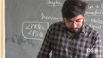 NIOS Secondary - Mathematics  (Geometry) - Chapter 16 - Angles in a Circle & Cyclic Quadrilateral