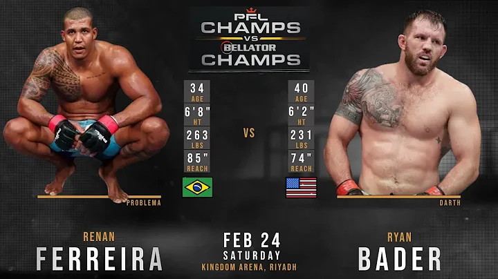 Renan FERREIRA vs Ryan BADER Full FIGHT CHAMPS