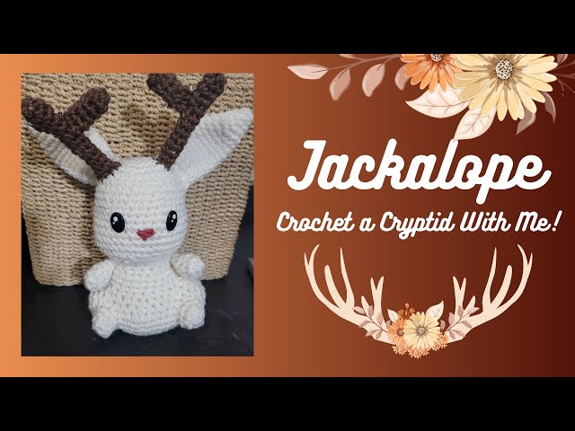 Making a Creepy Cryptid Creature  Spooky Crochet Project Vlog 