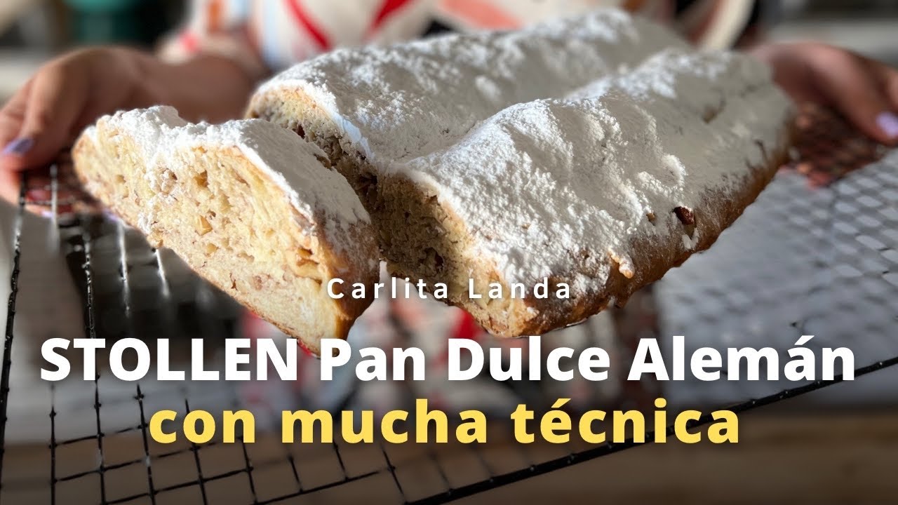 PAN DULCE ALEMÁN | STOLLEN | trucos y secretos | receta original