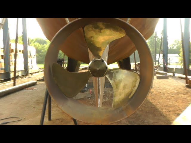 Skeg and Rudder – Part 7 – Propeller Fit Up