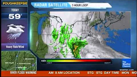 Hurricane Sandy Local Forecast Clip 7