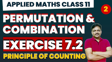 Permutation & Combinations Ch- 7 | Part- 2 Fundamental principle of counting applied Mathematics