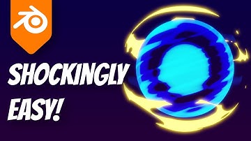 How to create an Energy Ball  - Blender Stylized VFX Tutorial