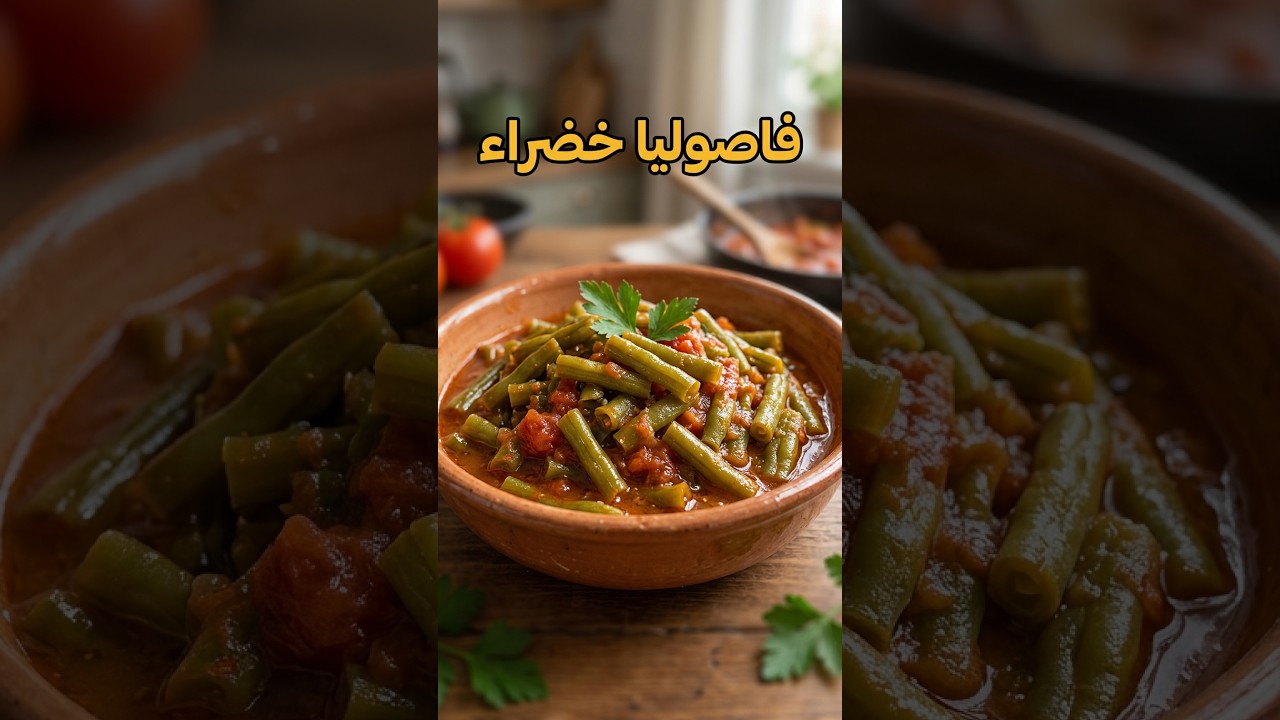 فاصوليا خضراء #yemektarifleri #food #tarif #recipe #yummy #tastyfood #vlog #طبخ #وصفات
