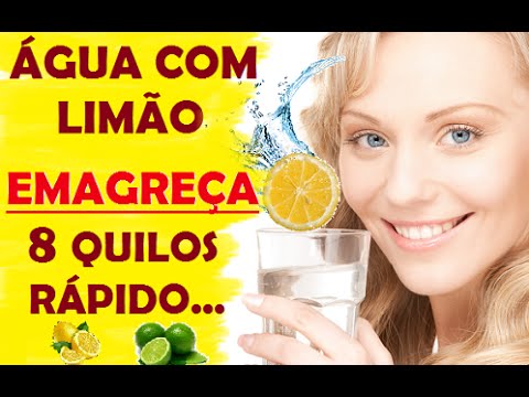 Agua com limao - Agua com limão emagrece