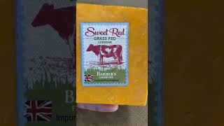 BARBER’S FARMHOUSE SWEET RED GRASS FED CHEDDAR AT WHOLE FOODS MARKET BARBER’S FARMHOUSE SWEET RED GRASS FED CHEDDAR AT WHOLE FOODS MARKET