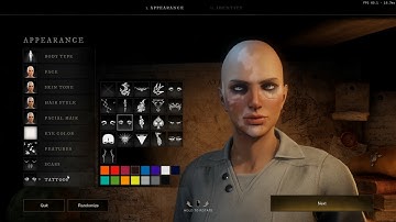 New World - All Character Creation Cosmetic Choices