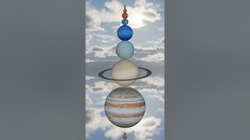 planet bouncing o tower | Solar System Planet Size Comparison 3D #animation #3danimation #solarsyste