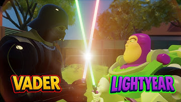 Darth Vader VS Buzz Lightyear - Star Wars x Toy Story Multiverse Fan Film!